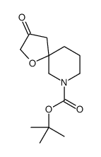 3-氧代-1-氧杂-7-氮杂螺[4-]癸烷-7-羧酸叔丁酯结构式