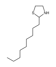 2-nonyl-1,3-thiazolidine Structure