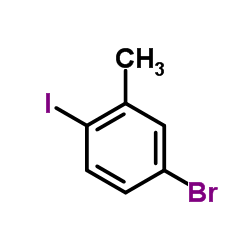 5-溴-2-碘甲苯结构式