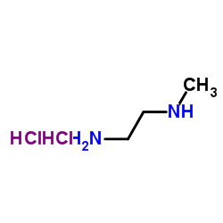 N1-METHYLETHANE-1,2-DIAMINE DIHYDROCHLORIDE Structure