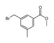 3-(溴甲基)-5-甲基苯甲酸甲酯结构式