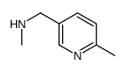 2-甲基-5-[(甲氨基)甲基]吡啶结构式
