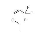 (E)-1-ethoxy-3,3,3-trifluoroprop-1-ene结构式