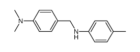 N,N-dimethyl-4-{[(4-methylphenyl)amino]methyl}aniline Structure