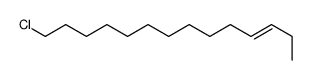 14-chlorotetradec-3-ene Structure