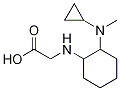 [2-(Cyclopropyl-Methyl-aMino)-cyclohexylaMino]-acetic acid结构式
