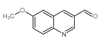 6-methoxyquinoline-3-carbaldehyde Structure
