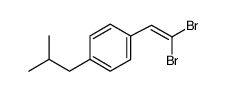 1-(2,2-dibromovinyl)-4-isobutylbenzene Structure