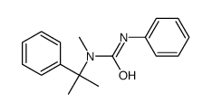1-methyl-3-phenyl-1-(2-phenylpropan-2-yl)urea结构式