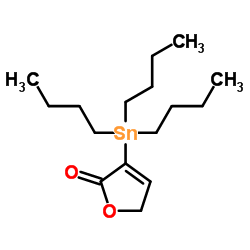 3-Tributylstannyl-5H-furan-2-one Structure