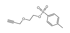 Propargyl-PEG2-Tos结构式