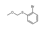 1-bromo-2-[(methoxymethyl)thio]benzene Structure