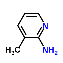 2-氨基-3-甲基吡啶结构式