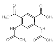 Acetamide, N,N'-(4,6-diacetyl-m-phenylene)bis- (en) Structure