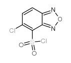 5-氯-2,1,3-苯并氧二唑-4-磺酰氯结构式