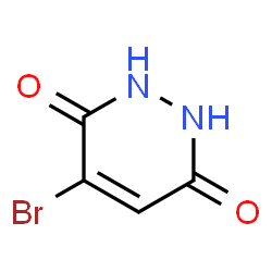 4-Bromo-6-hydroxypyridazin-3(2H)-one Structure
