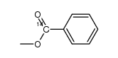 [carboxyl-14C]-benzoic acid methyl ester结构式