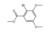 methyl 2-bromo-3,5-dimethoxybenzoate结构式