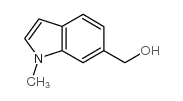 (1-Methyl-1H-indol-6-yl)methanol Structure