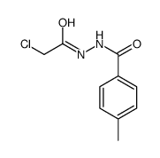 N'-(氯乙酰基)-4-甲基苯甲酰肼结构式