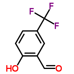 2-Hydroxy-5-(trifluoromethyl)benzaldehyde structure