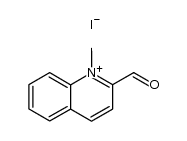 2-formyl-1-methyl-quinolinium, iodide Structure