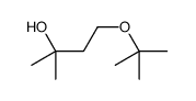 2-methyl-4-[(2-methylpropan-2-yl)oxy]butan-2-ol结构式