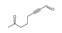 2-Octynal, 7-oxo- (9CI)结构式