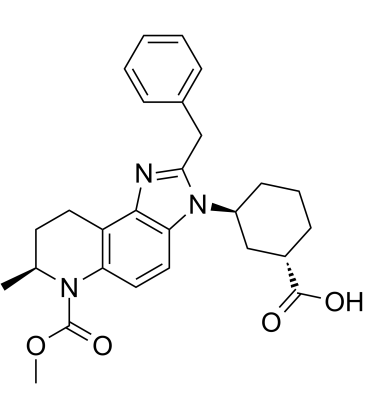 CBP/P300 bromodomain inhibitor-3结构式