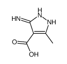1H-Pyrazole-4-carboxylicacid,3-amino-5-methyl-(9CI)结构式