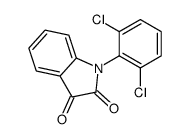 1-(2,6-dichlorophenyl)indole-2,3-dione Structure