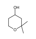 2,2-二甲基四氢吡喃-4-醇结构式