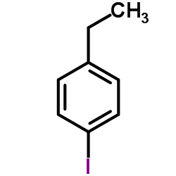 1-乙基-4-碘苯结构式