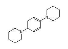 1,4-di-(1-piperidinyl)benzene Structure