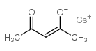 2,4-Pentanedione,ion(1-), cesium (8CI,9CI) structure