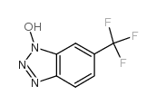 1-羟基-6-(三氟甲基)苯并三唑结构式