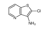 (9CI)-2-氯-噻吩并[3,2-b]吡啶-3-胺结构式