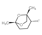 6,8-Dioxabicyclo[3.2.1]octane,2-fluoro-1,5-dimethyl-,(1S,2R,5S)-(9CI)结构式