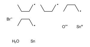[bromo(dibutyl)stannyl]oxy-dibutyltin,hydrate结构式