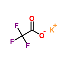 Potassium 2,2,2-trifluoroacetate Structure