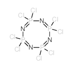 2l5,4l5,6l5,8l5-1,3,5,7,2,4,6,8-Tetrazatetraphosphocine,2,2,4,4,6,6,8,8-octachloro- Structure