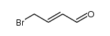(E)-4-bromo-2-butenal Structure