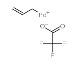 三氟硼酸丙烯钯(II)二聚物结构式