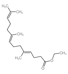 ethyl 5,9,13-trimethyltetradeca-4,8,12-trienoate结构式