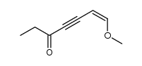 (Z)-7-methoxyhept-6-en-4-yn-3-one Structure