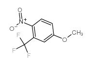 3-三氟甲基-4-硝基苯甲醚结构式