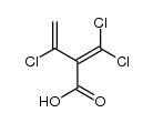 1.1.3-Trichlor-butadien-(1.3)-carbonsaeure-(2) Structure