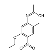 N-(5-ethoxy-2-methyl-4-nitrophenyl)acetamide结构式