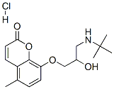 bucumolol hydrochloride Structure