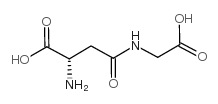 Beta-天冬氨酰甘氨酸结构式